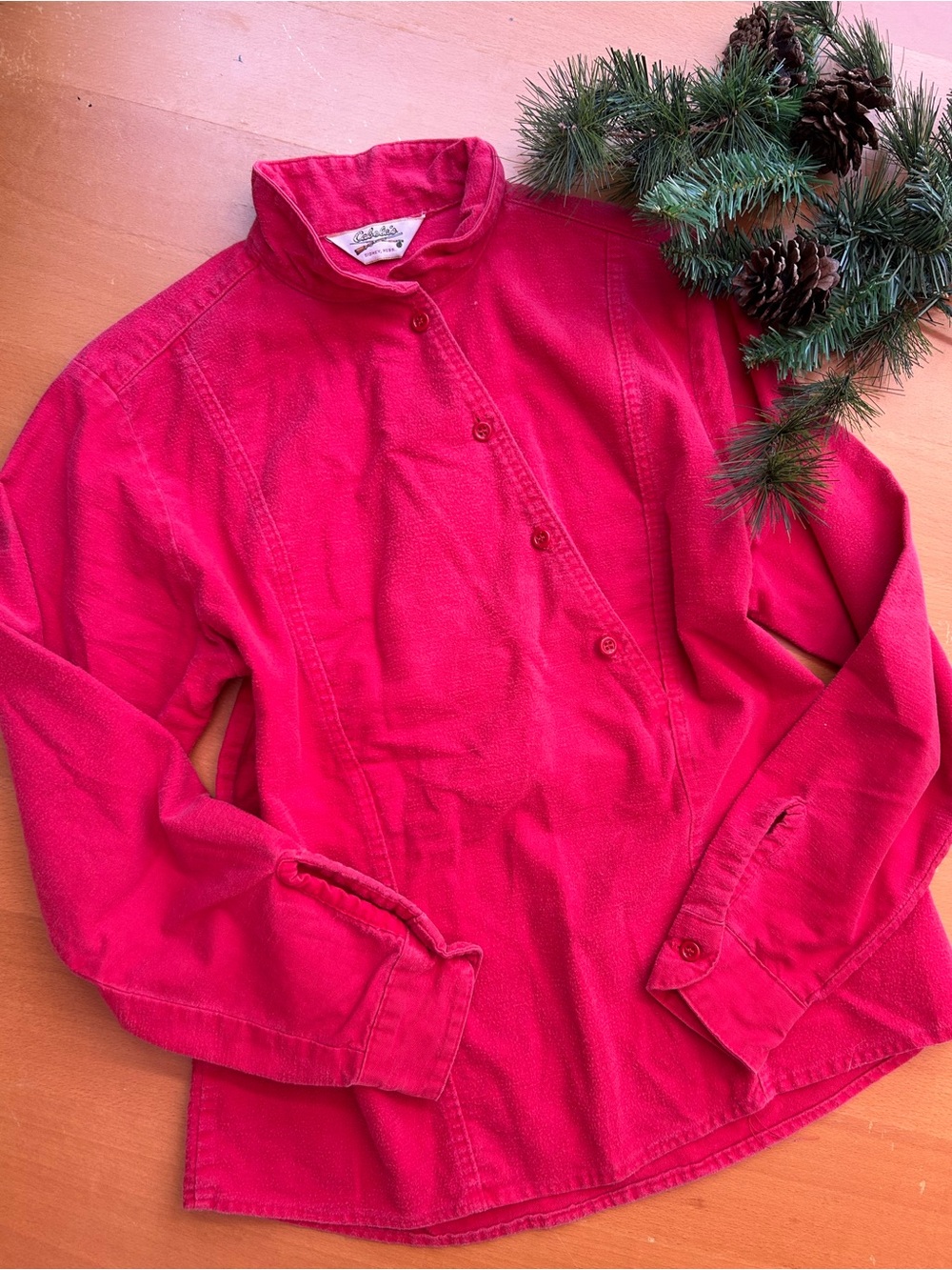 Vtg Cabela’s Women's Button-Front